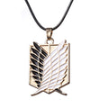 Attack on Titan Wings Necklace for Couples Gift