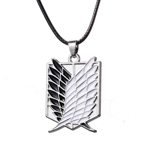 Attack on Titan Wings Necklace for Couples Gift