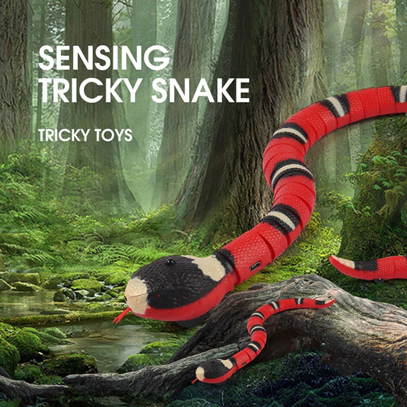 Smart Sensing Snake Cat Toy – Automatic Interactive Electronic Toy