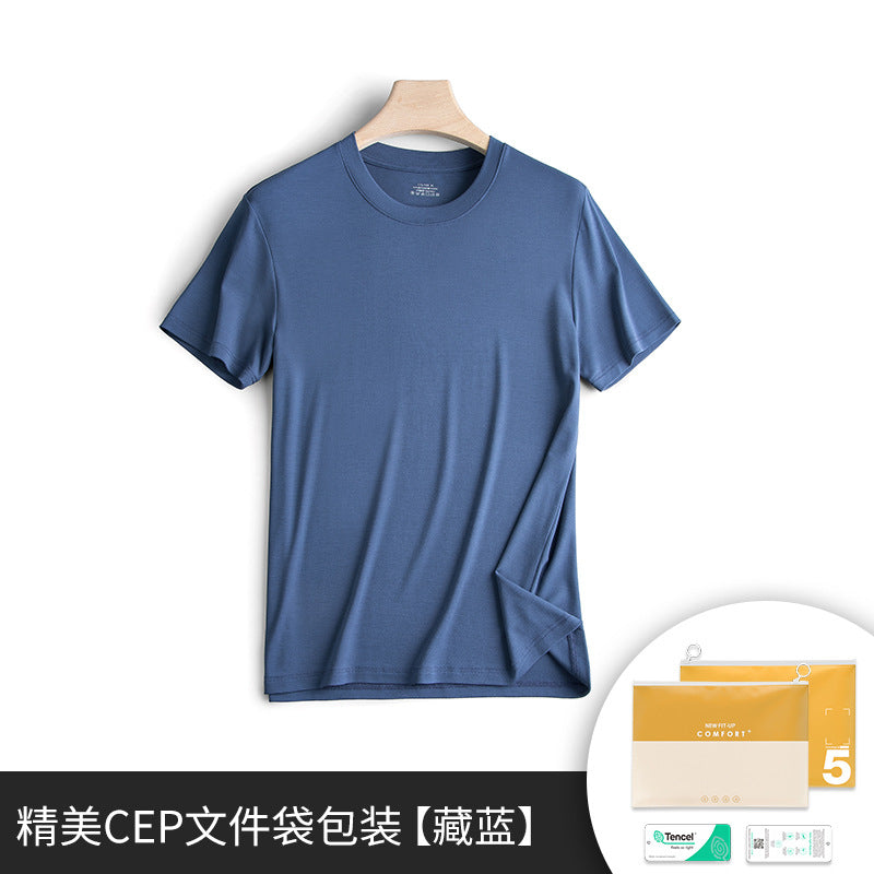 Men's Double-Sided Modal Short Sleeve T-Shirt (60pcs)
