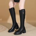 Winter Thick Bottom Tall Boots for Knights