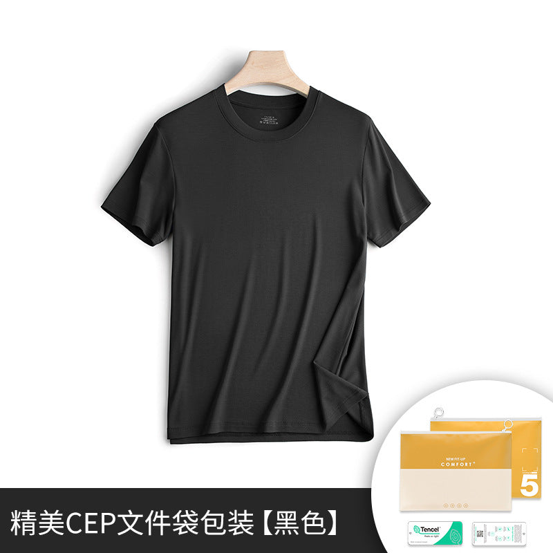 Men's Double-Sided Modal Short Sleeve T-Shirt (60pcs)