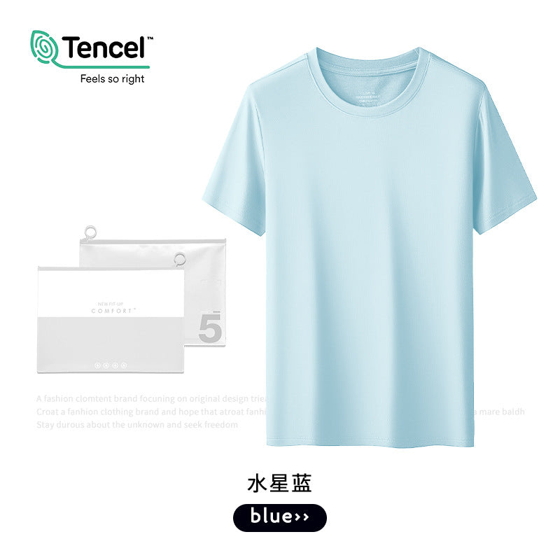 Men's Double-Sided Modal Short Sleeve T-Shirt (60pcs)